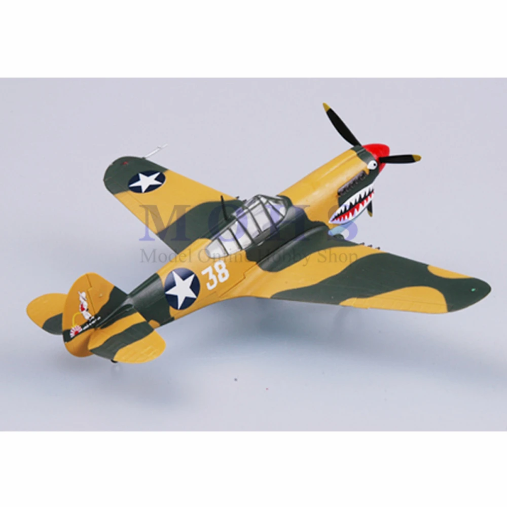 Легкая модель 37274 1/72 Сборная P40 P40E Готовая самолета в масштабе Warbird ВВС США |