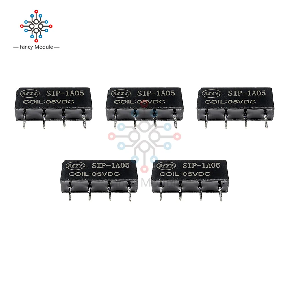 5 шт. 5 В реле SIP-1A05 геркон реле для PAN CHANG реле 4PIN
