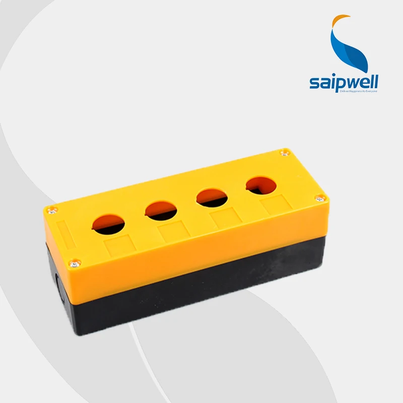 Водонепроницаемый кнопочный переключатель с 4 отверстиями из АБС/кнопочный ящик