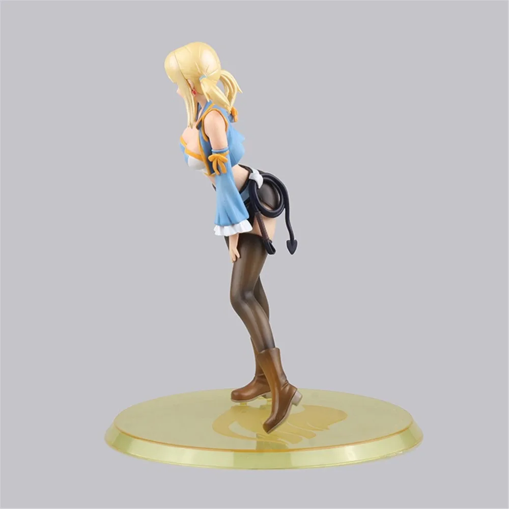Fairy Tail Люси хартфилия фигурка ПВХ Сексуальная Аниме Фигурка девушка куклы