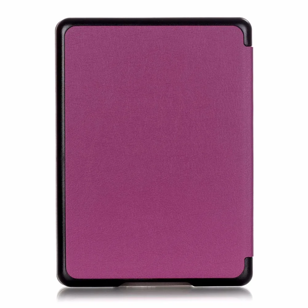 Тонкий твердый кожаный чехол для Amazon New kindle 6,0 10 поколение Авто бодрствующий умный чехол для сна Funda Coque Shell+ Pen