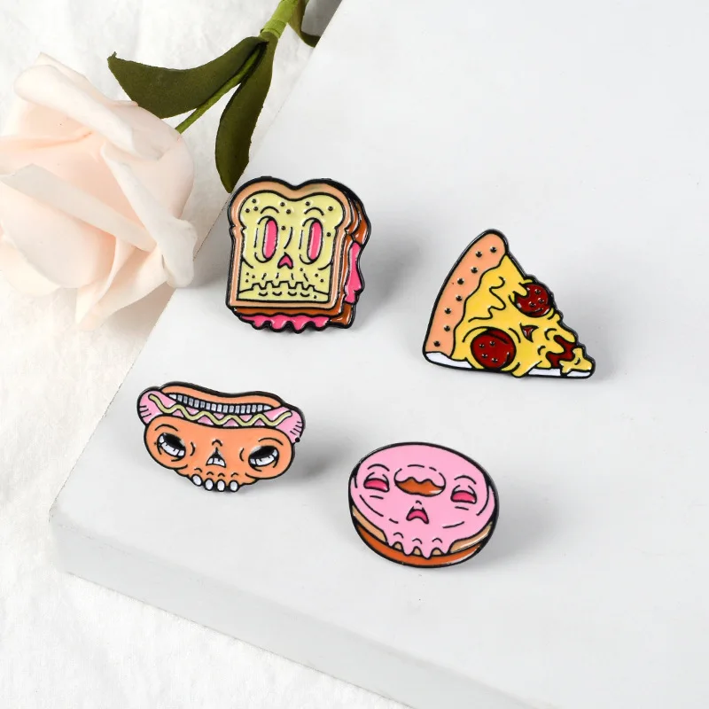 Европейская и американская мода креативная Таро еда хот-дог пиццы пончик тост