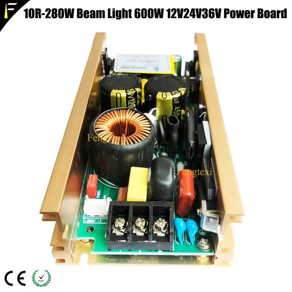 HK 600W V1 36 В 24 в 12 V2 10R 280 Вт 15R 300 плата питания с движущейся головкой PCF электропитания