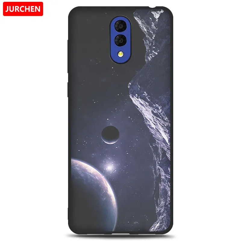 39 JURCHEN Case For Alcatel 3L Case Soft Tpu Silicone Back Cover For Alcatel 3L 3 L Case Cover Funda Printing Bag Cartoon - Цвет: 39