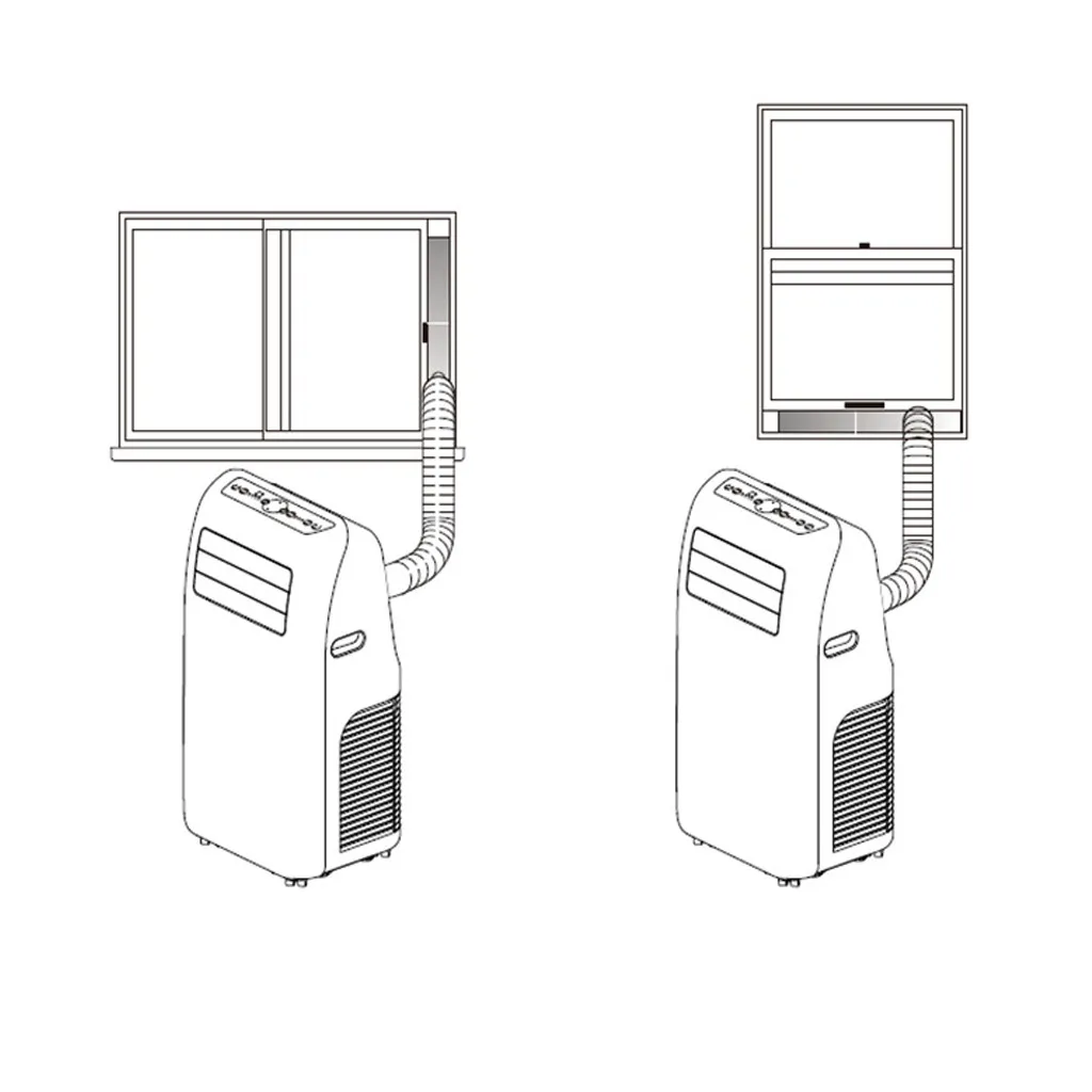 Air Conditioner Dryer Window Sealing For Mobile Conditioners Dryers And Exhaust dropshipping | Дом и сад