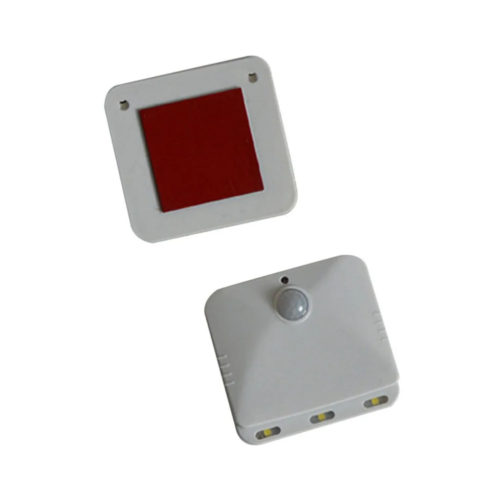 2 шт. батарея ночные лампы LED Крытый индукционный свет датчик движения Footlight для