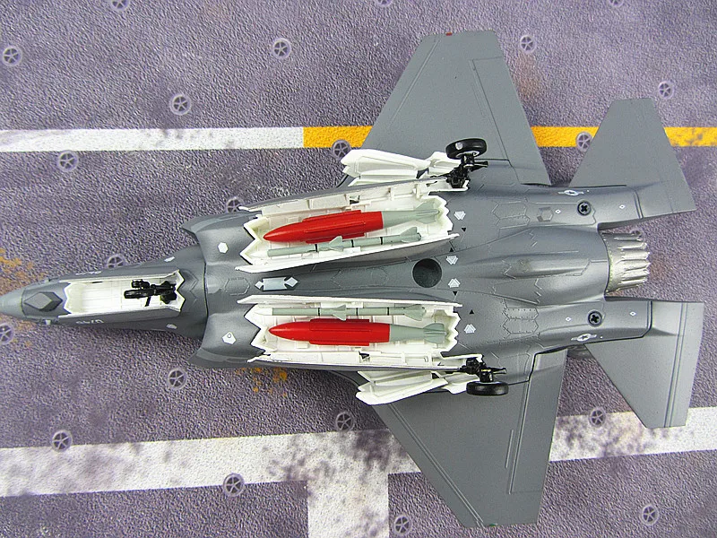 США ВВС F35 молниеносный самолет модель 1: 72 для F35A/F35B вертикального взлета и