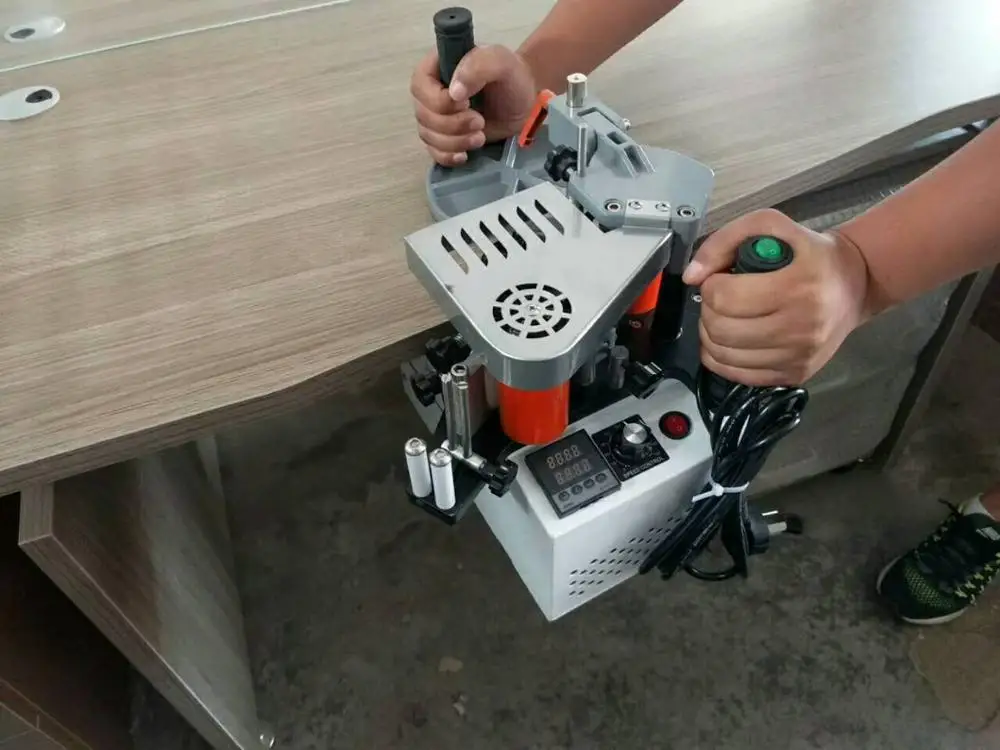 Портативный Кромкооблицовочный станок с закругленными краями машина