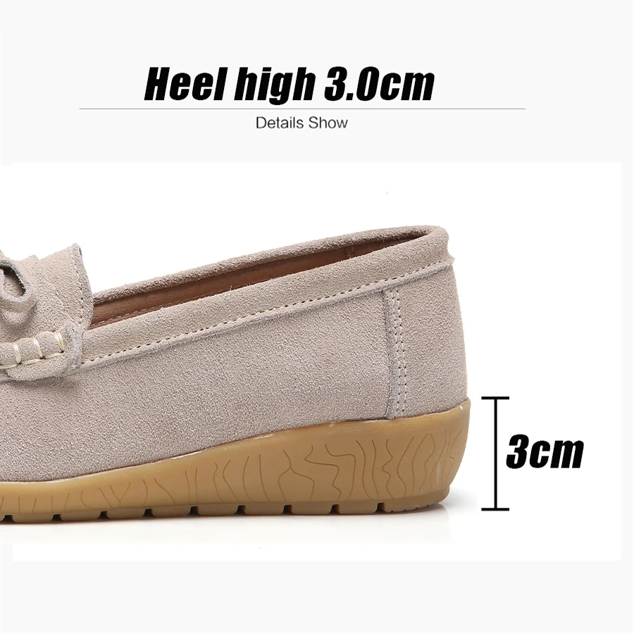 Женские балетки на плоской подошве лоферы без застежки Замшевые оксфорды