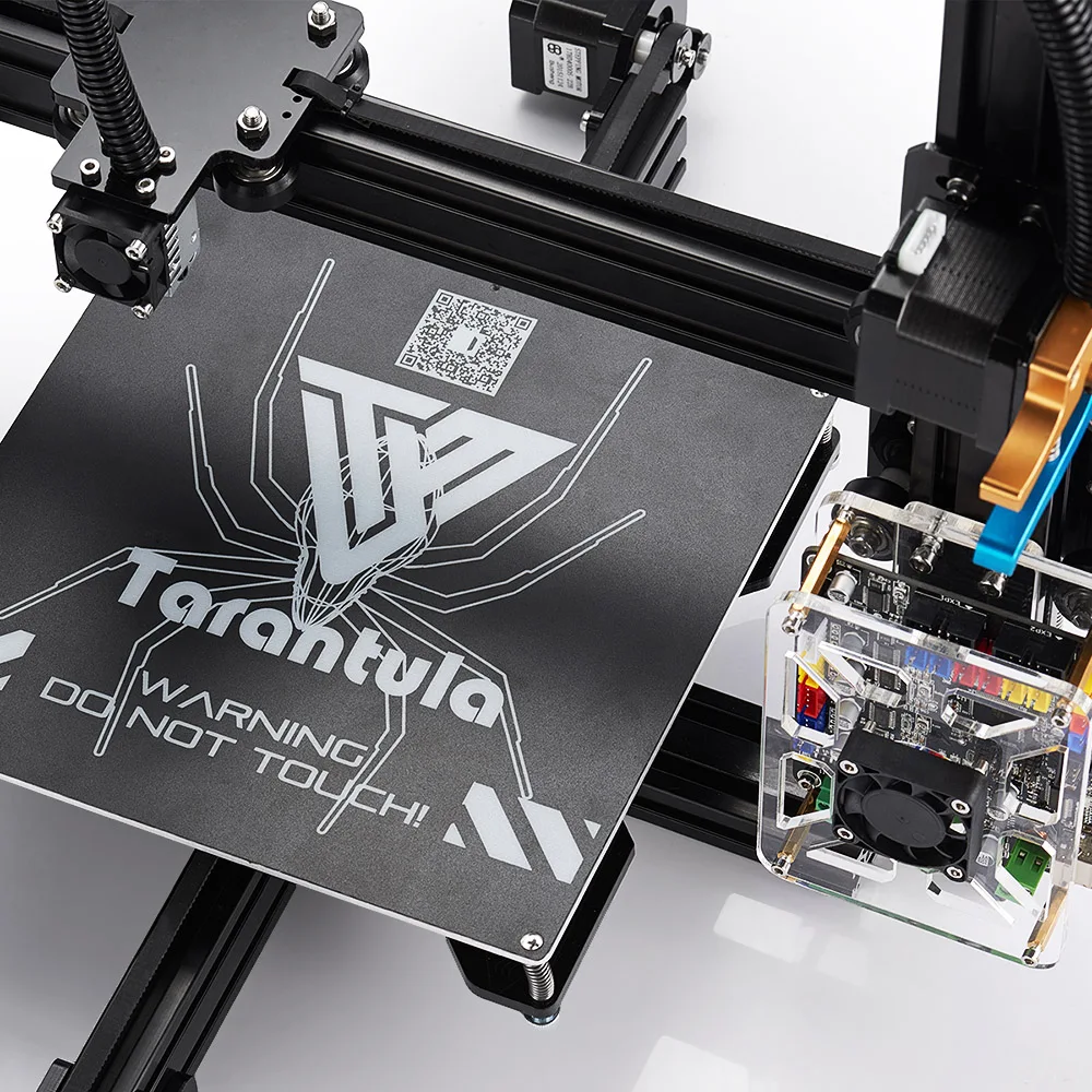 Tevo Тарантул Алюминий 3D принтеры DIY Kit с 8 ГБ SD карты большой встроенный кровать