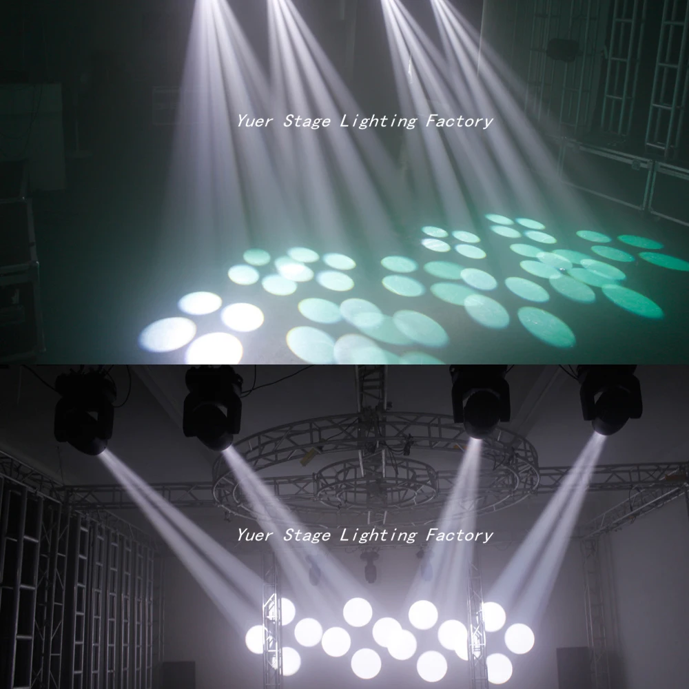 4 шт./лот 150 Вт Светодиодный прожектор с движущейся головкой dmx512Led освещение для