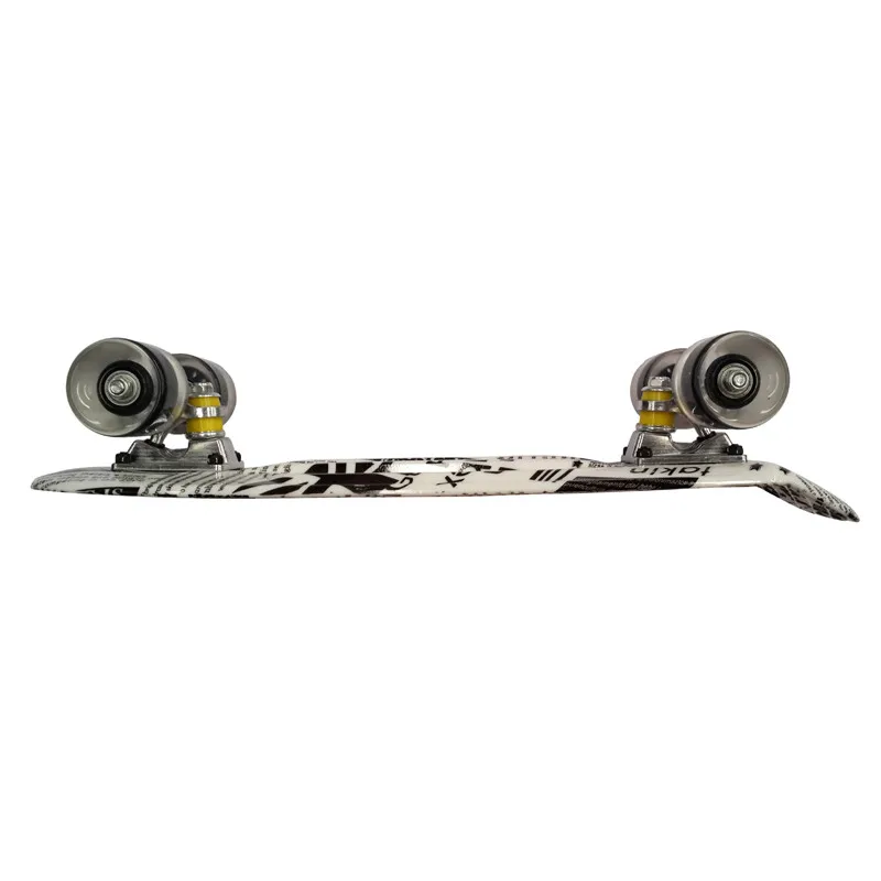 Красочные 2" Мини Скейт Пенни Доска для детей пластик Fishboard Cruiser завершенный Графический Ретро Скейтборд банан Patins