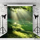 Виниловый фон для детской фотосъемки с изображением сада пастбища солнечного света