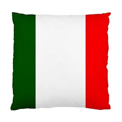 Наволочка для подушки с итальянским флагом декоративный чехол дивана принтом по
