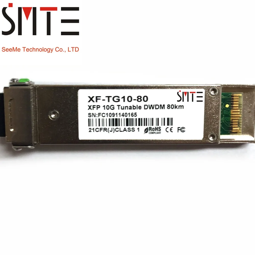 SMTE XF-TG10-80 XFP 10G настраиваемый DWDM 80 км 21CFR (J) Класс 1 Бесплатная доставка | Мобильные