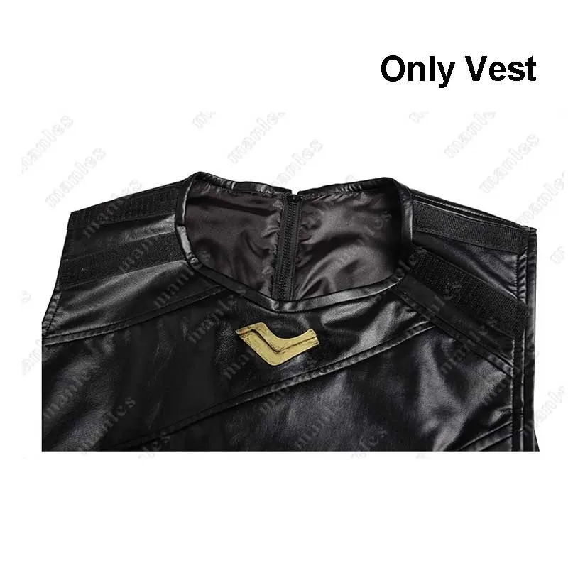 Only Vest Тор Ragnarok Локи Косплей Костюм Фильм ТОР 3 Хэллоуин супергерой только Топ жилет плащ плеча Броня индивидуальный заказ аксессуары - Цвет: Only Vest