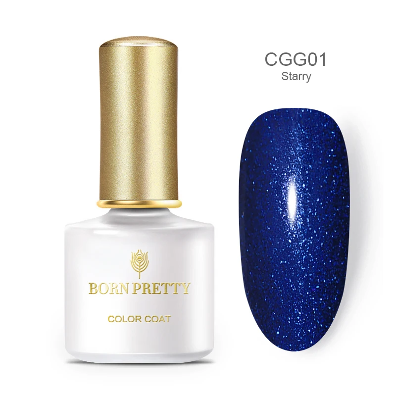 BP-CGG01 BORN PRETTY 6 мл Блестящий Гель-лак мерцающий отмачивающий УФ-гель для дизайна ногтей лак маникюрный дизайн сделай сам - Цвет: BP-CGG01