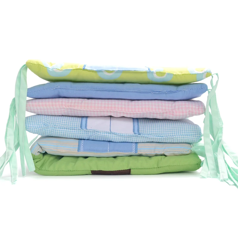 Новые Детские бамперы 5 шт. детская кровать с рисунком из мультфильма бампер