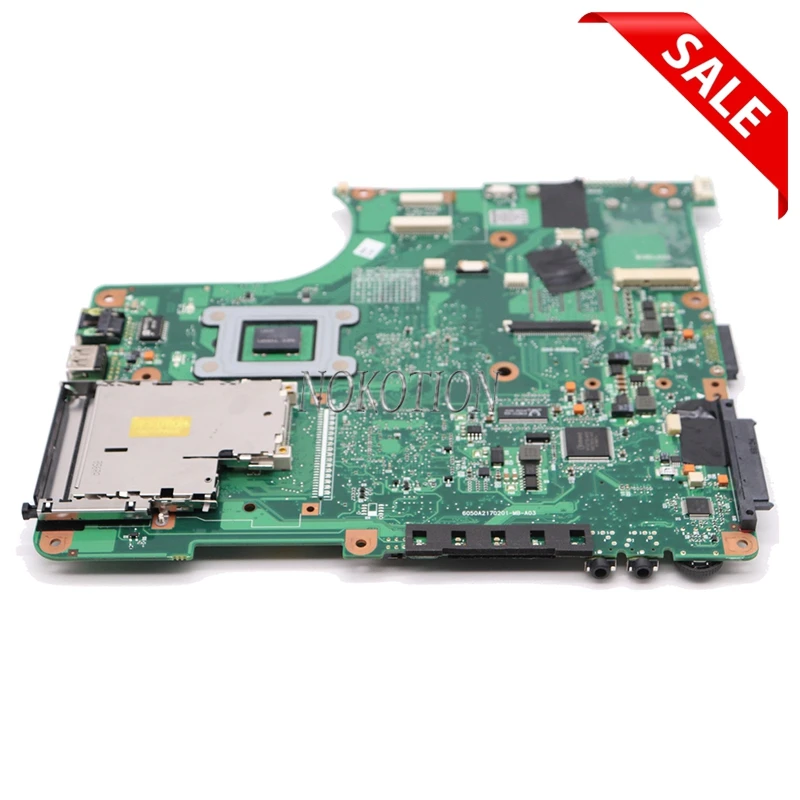 Материнская плата для ноутбука TOSHIBA Satellite L300 L305 V000138010 6050A2170201 GM965 GL960 Бесплатный процессор V000138040 V000138030 основная плата