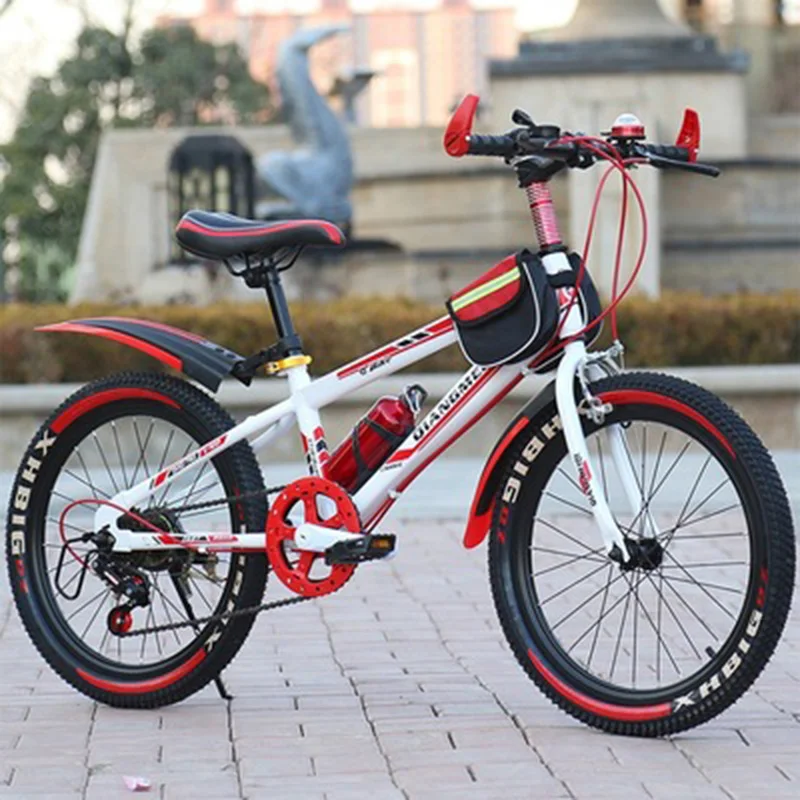 

Variable Speed Mountain Bike Children 22 Inches Shockproof Front Fork Rear Drum Brake