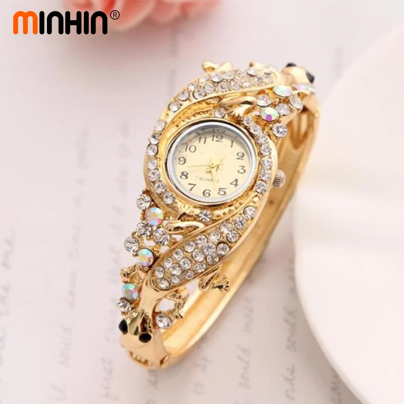 Часы MINHIN женские кварцевые с золотым кристаллом|watch f|watch fashionwatch style |
