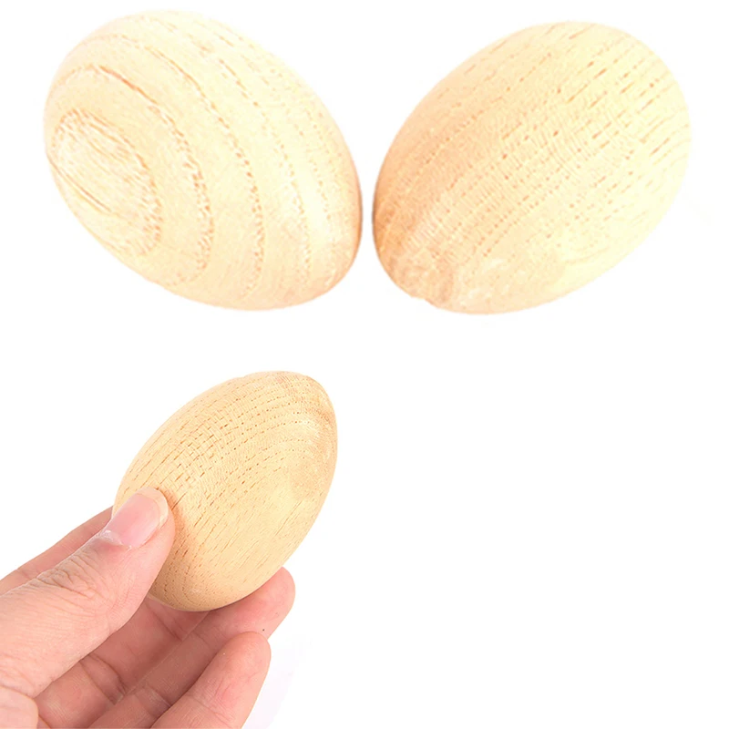 

Musical Percussion Instruments Wooden Egg Shakers Rhythm Rattle for Baby Kids Pack of 2