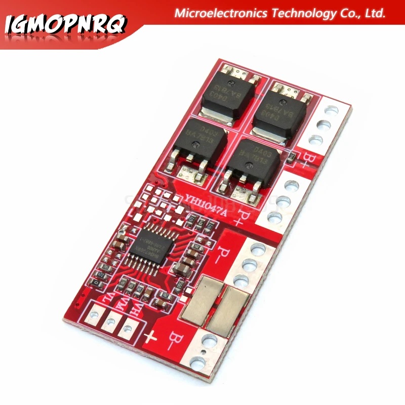 Защитная плата для литий ионных аккумуляторов 18650 1 шт. 3S 30A Max 12 6 В PCB BMS модуль