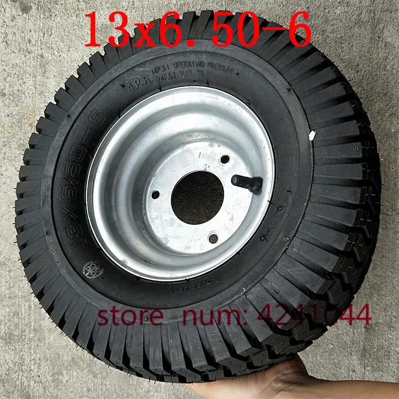 Бескамерная шина 13x5 00 6 колес 13x5.00 для дюймовых дисков из сплава ступицы подходит