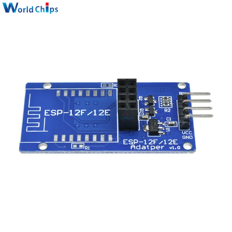 ESP8266 ESP-12F/ESP-12E серийный Wi-Fi модуль беспроводного адаптера плата расширения 5 В для