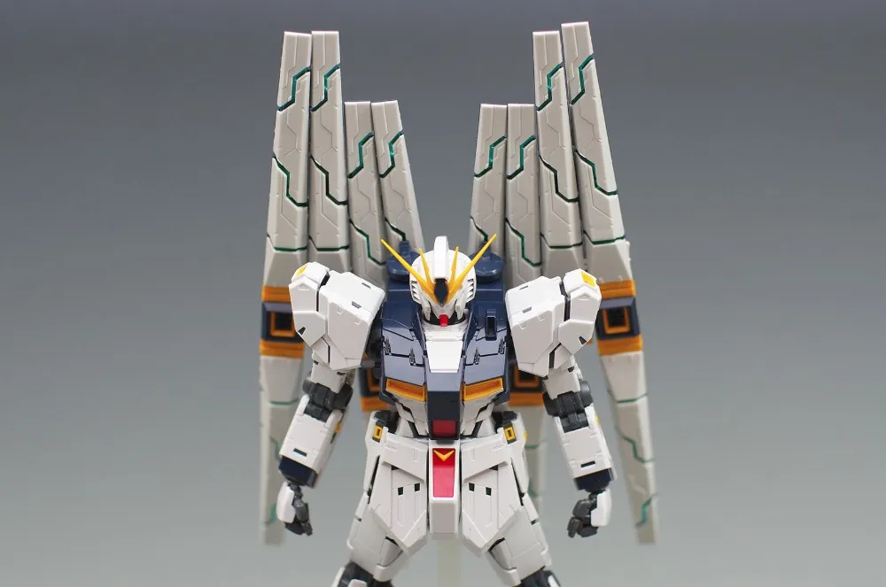 BTF двойной плавник Воронка пользовательский блок для Bandai MG 1/100 RX-93 Nu v Gundam Ver. ka