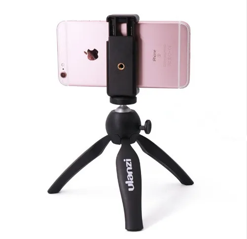 Mini tripod Миниатюрный крючок для рыбалки Настольный Штатив с Bluetooth пультом дистанционного управления для samsung XiaoMi iPhone смартфон регистратор Youtube Livingstream - Цвет: Mini tripod