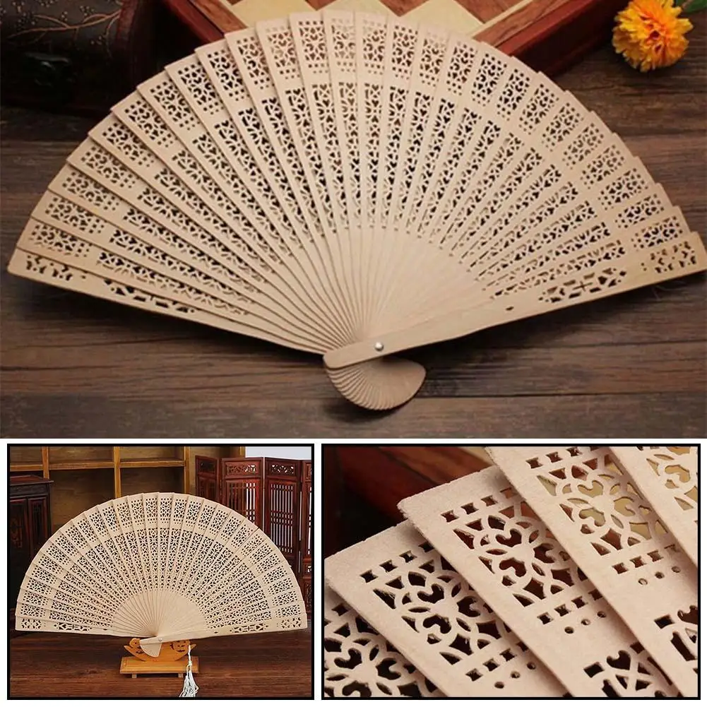 Китайский стиль ручной вентилятор для летних случаев ароматное украшение дома 20