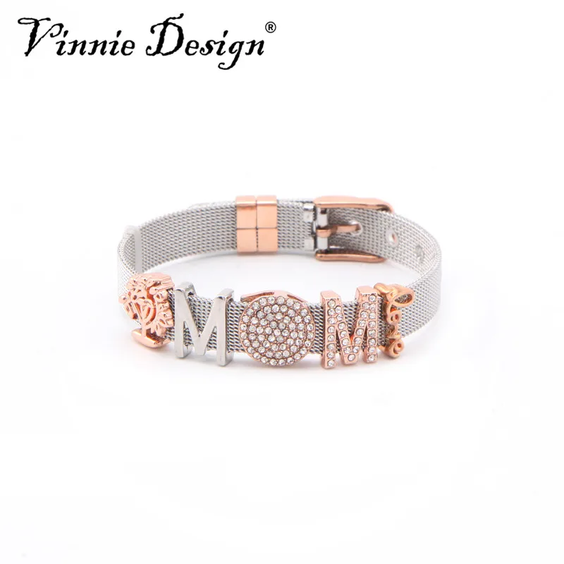 Vinnie дизайн ювелирные изделия подарок на день матери серебряный цвет розовое