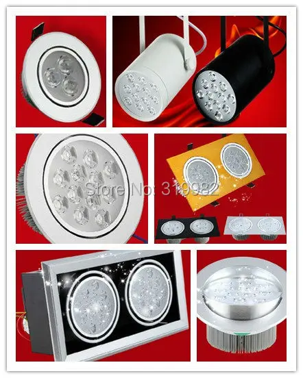 Светодиодный комбинированный объектив с чипом 2 шт. линзы 3 Вт 5 7 9 12 15 18 высокая