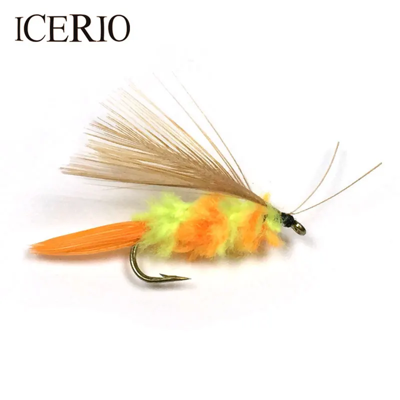 ICERIO 10 шт. Шмель пчела муха форель бас приманки #10|fishing lure|fly fishing lurebass flies |