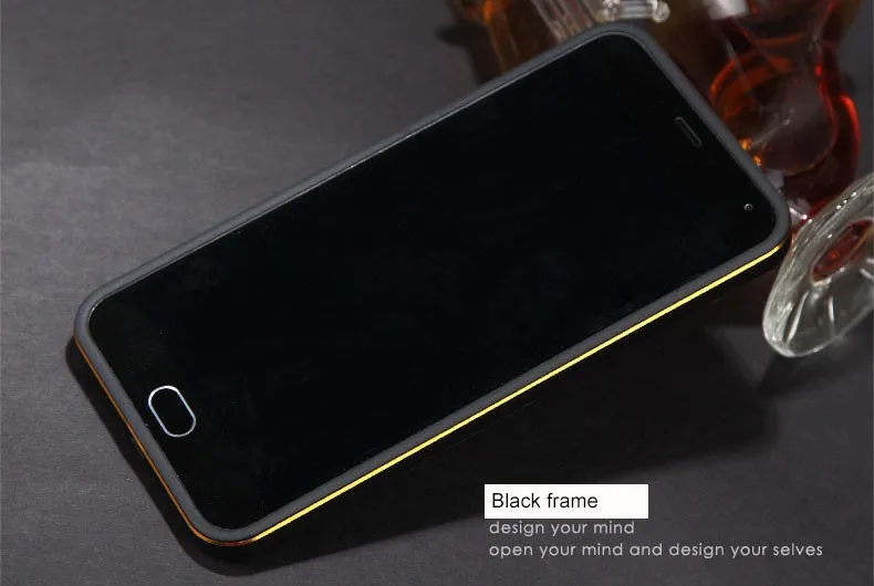 Высококачественный чехол для Meizu M2 Note с металлической рамкой и силиконовой задней крышкой, анти-скользкий и защитный чехол