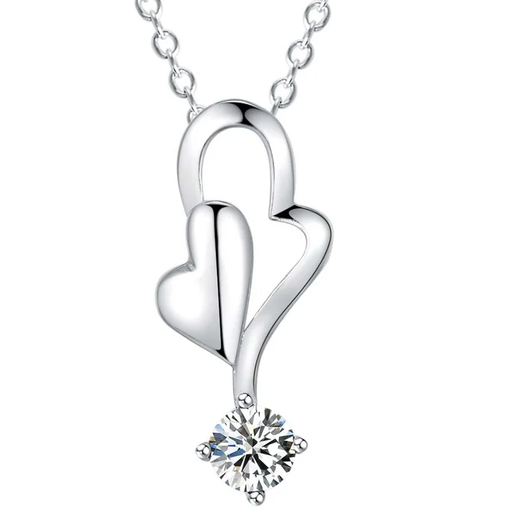 wholesale Wedding gift Nice Silver Plated Fashion jewelry chains necklace pendant 4 color WN-937 | Украшения и аксессуары