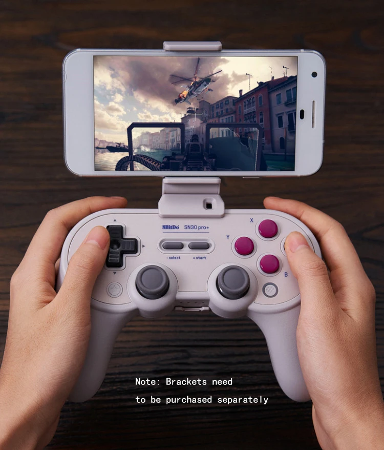 8Bitdo SN30 Pro + Bluetooth Вибрационный геймпад беспроводная игра Поддержка