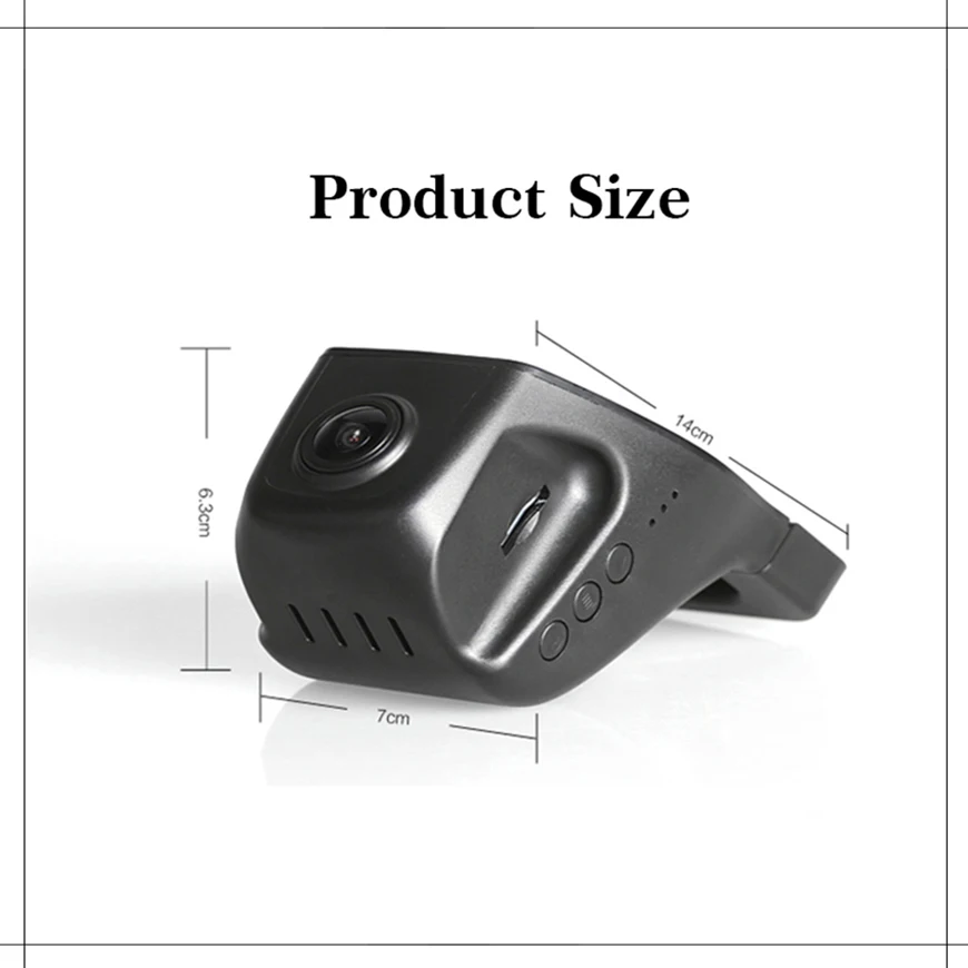 Автомобильная Передняя видеокамера YESSUN камера для парковки задним ходом Volkswagen