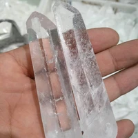2pcs natural double end lemurian seed quartz crystal point