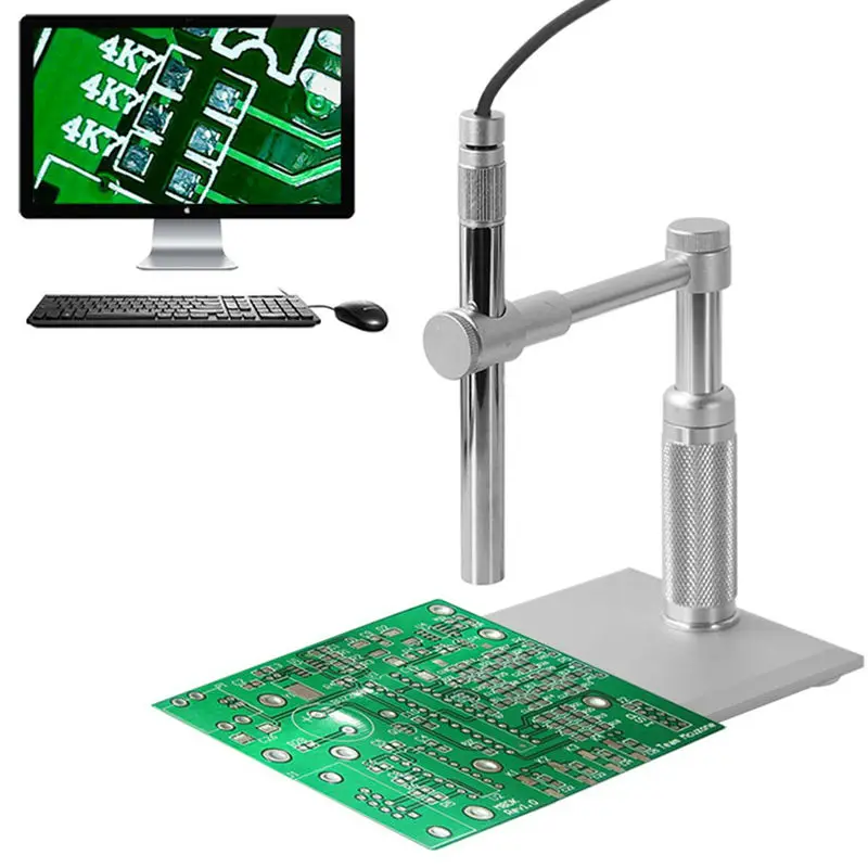 500x зум цифровой микроскоп 2MP USB микроскоп камера для исследования ПП ручка эндоскопа Лупа с 8LED Свет для ремонта цепи