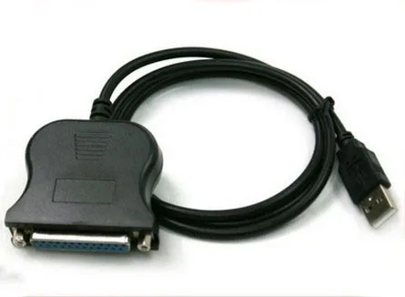 USB папа к DB25 25Pin женский принтер параллельный порт IEEE 1284 адаптер LPT кабель