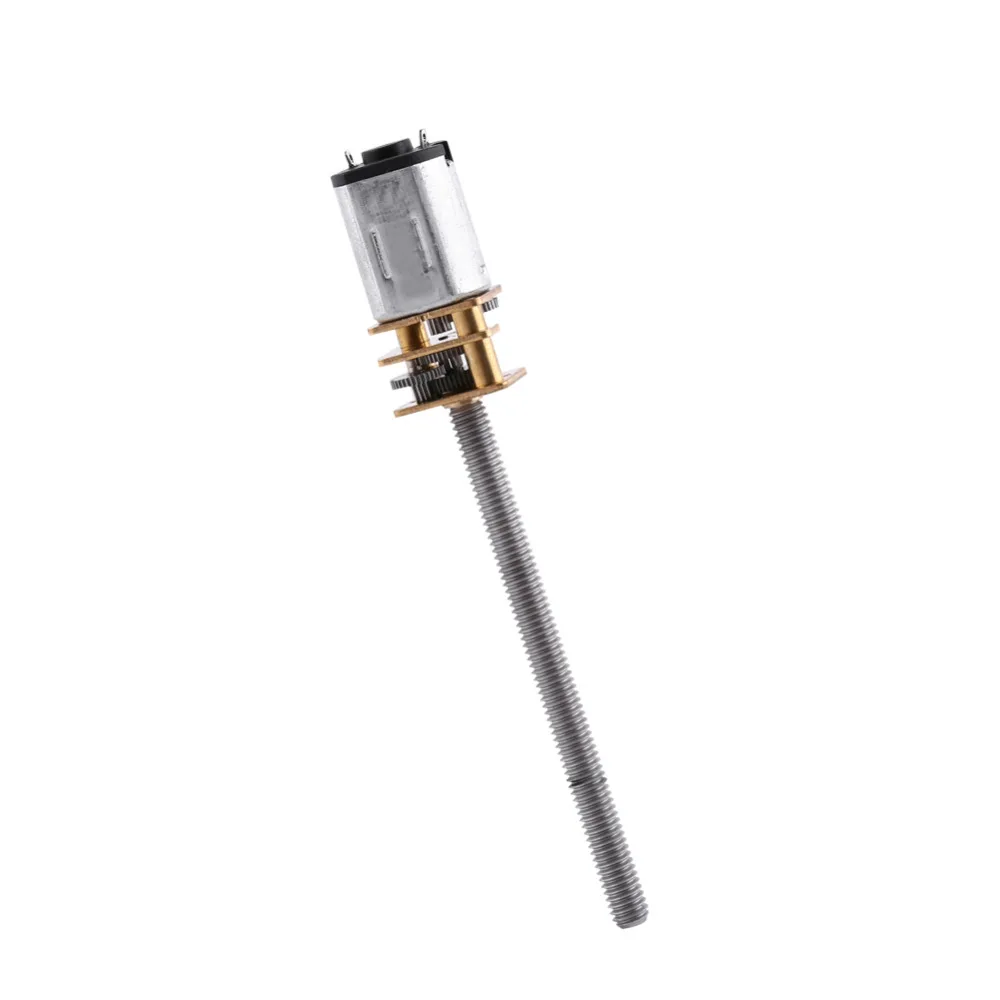 Постоянный ток 12 В 400 об/мин N20 Micro Gear 16 мм вал M4x55 редуктор с коробкой передач|reducer