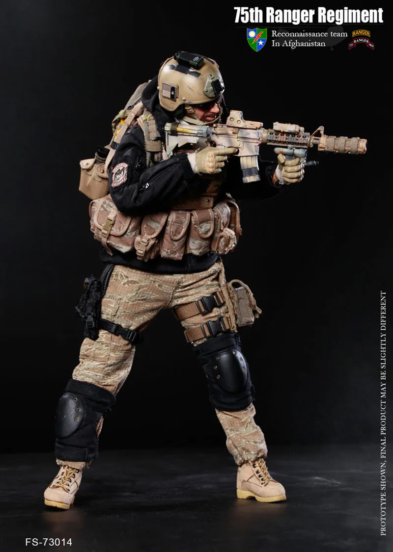 FS 7304 для сбора 1/6 полный набор мальчиков плотные 75th Ranger полка разведгруппа в