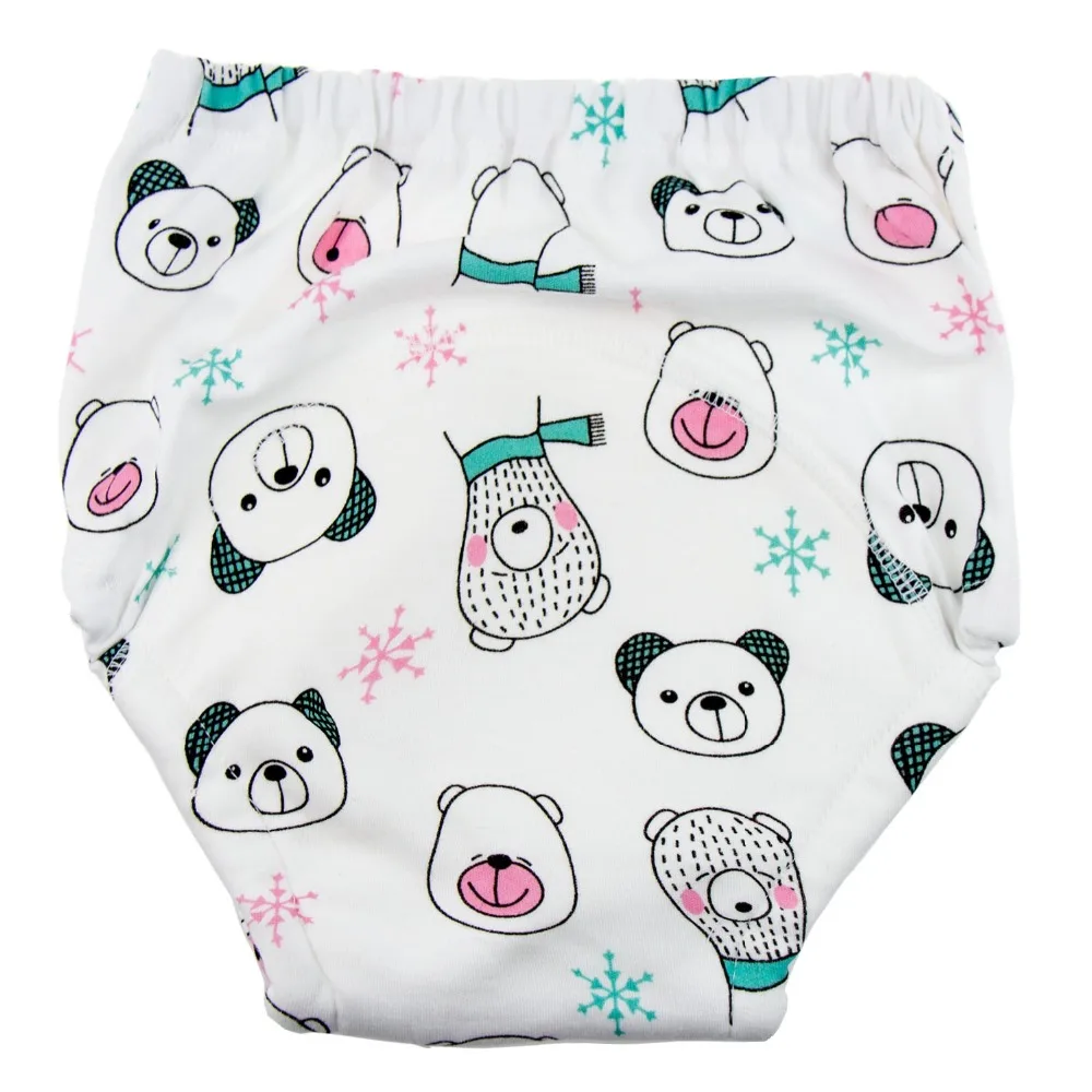 4 слоя Детские Младенческая малышей Водонепроницаемый тренировочные брюки