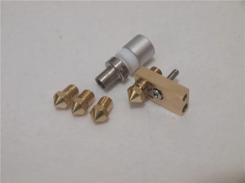 Funssor 1 комплект * 75/3 мм Olsson блок hotend Набор сменных сопел PTFE соединитель Горячий