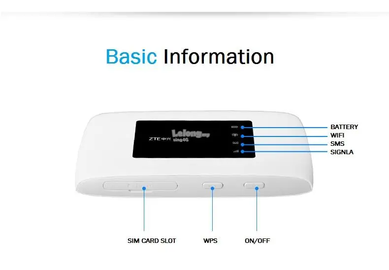 Разблокированный 4g модем новый ZTE MF920V 4G Wi-Fi Карманный роутер | Компьютеры и офис