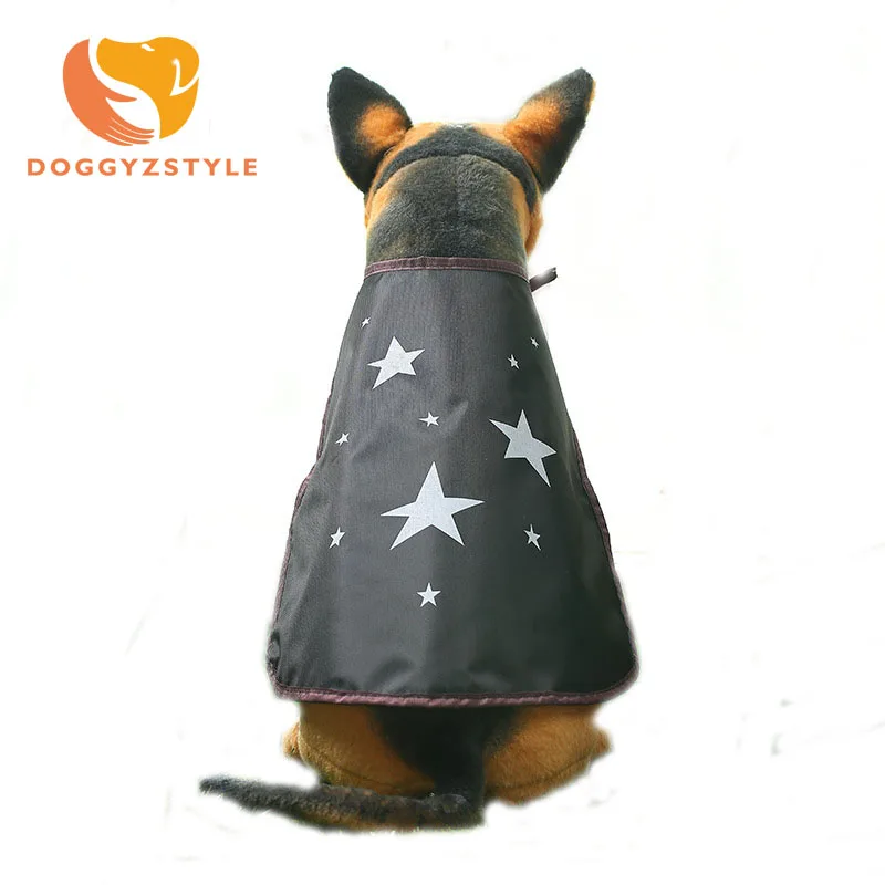 Непромокаемый плащ с принтом Звезды товары для домашних животных дождевик собак