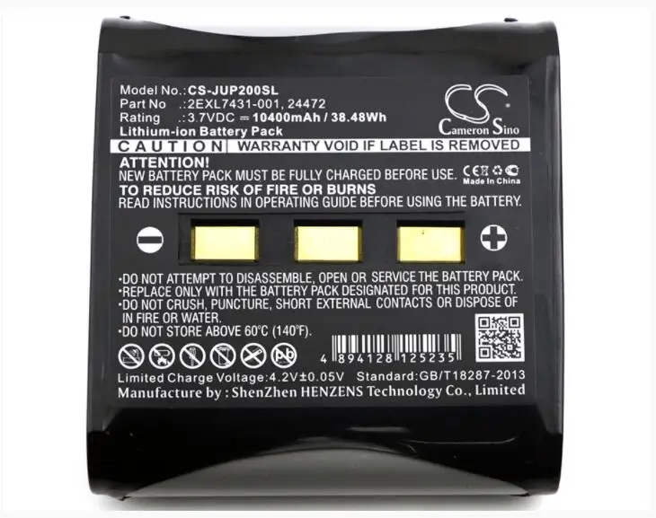 

Cameron Sino 10400mAh battery for JUNIPER Allegro 2 Archer 2 Carlson Mini 2 Surveyor 2 Systems AG2 AR2 24472