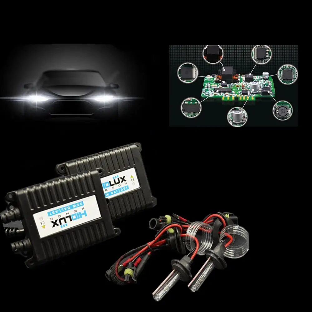 Комплект ксеноновых фар 55 Вт Hid комплект для переоборудования автомобильных мини